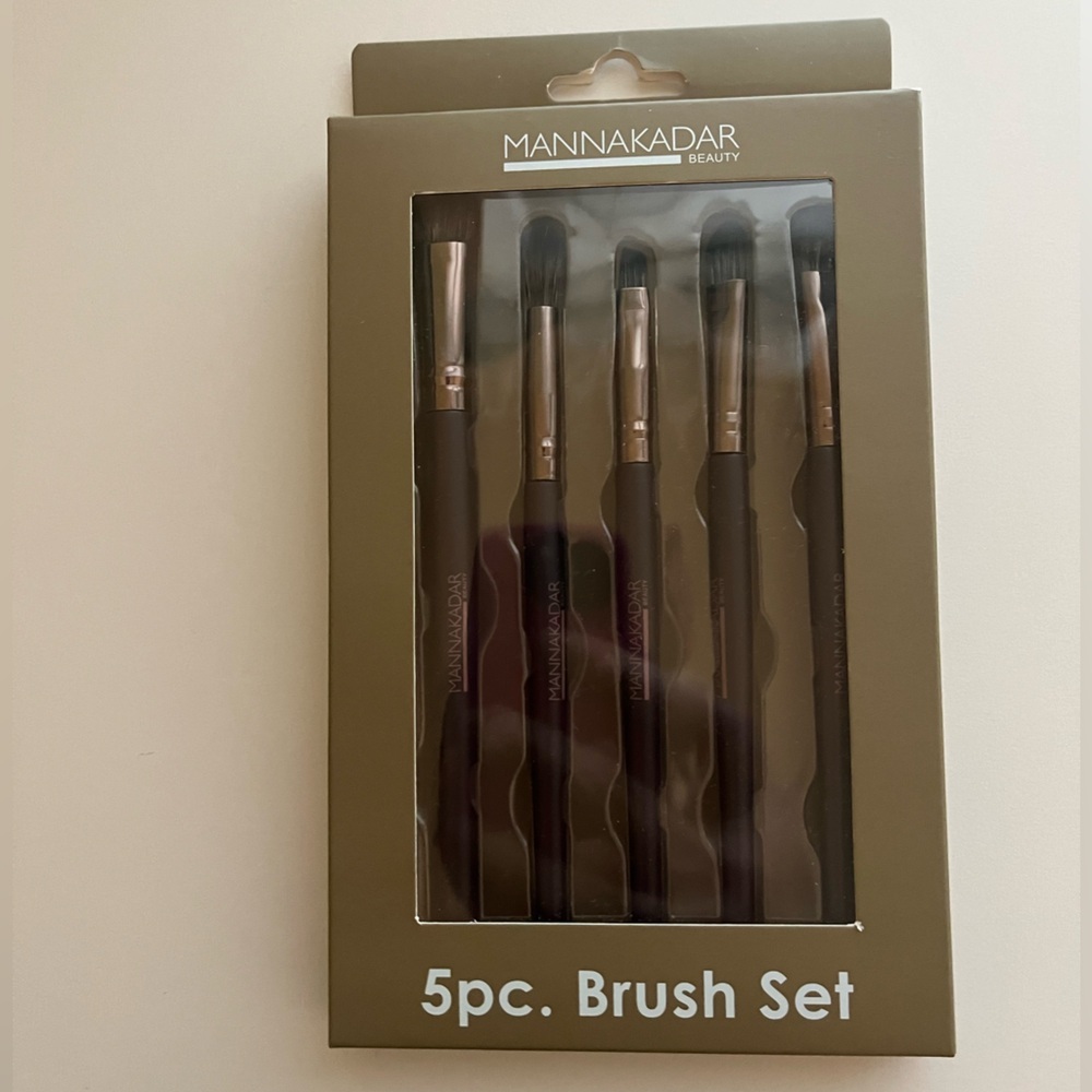 Manna Kadar 5 Piece Makeup Brush Set